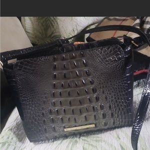 Brahmin CARRIE Crossbody Shoulder Bag Nightfall Ombré Melbourne